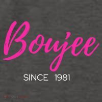 Classy Boujee Since 1981 Gift Vector Backpack