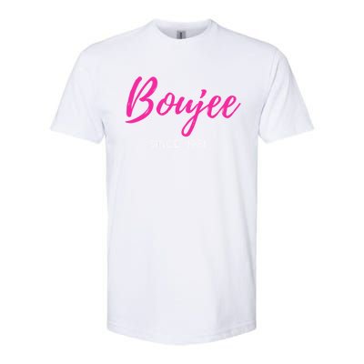 Classy Boujee Since 1981 Gift Softstyle® CVC T-Shirt