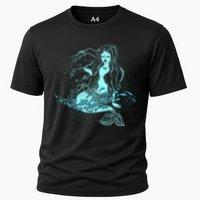 Cute Boho Space Galaxy Mermaid Performance Shirt