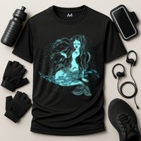 Cute Boho Space Galaxy Mermaid Performance Shirt