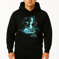 Cute Boho Space Galaxy Mermaid Hoodie