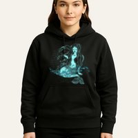 Cute Boho Space Galaxy Mermaid Hoodie
