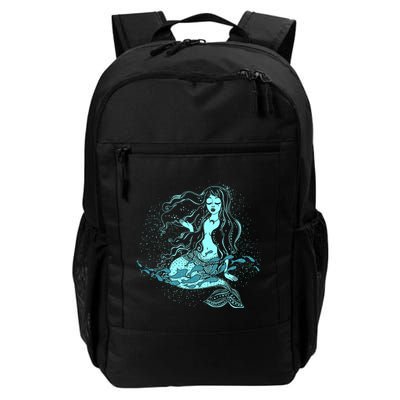 Cute Boho Space Galaxy Mermaid Backpack