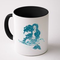 Cute Boho Space Galaxy Mermaid Mug