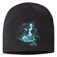 Cute Boho Space Galaxy Mermaid Sustainable Beanie