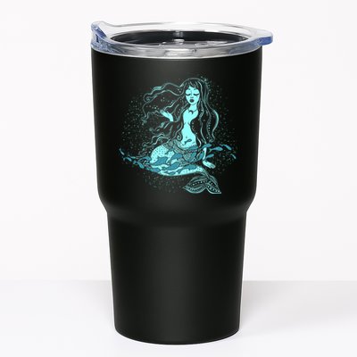 Cute Boho Space Galaxy Mermaid Tumbler