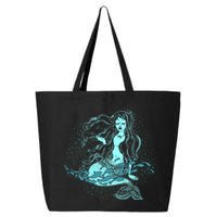 Cute Boho Space Galaxy Mermaid 25L Jumbo Tote