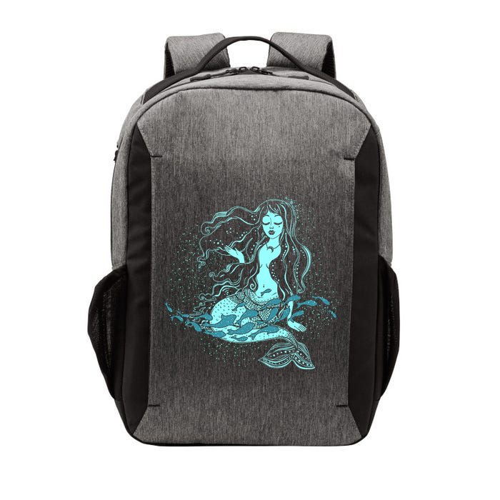Cute Boho Space Galaxy Mermaid Vector Backpack