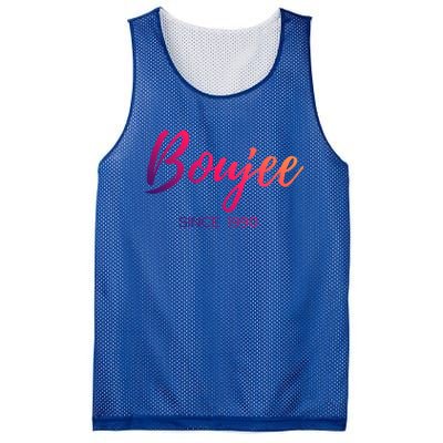 Classy Boujee Since 1990 Gift Mesh Reversible Basketball Jersey Tank