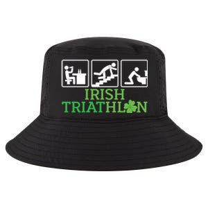 Crawl Be Sick Hangover Irish Triathlon St Patricks Day Meaningful Gift Cool Comfort Performance Bucket Hat