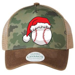 Christmas Baseball Santa Hat Baseball Legacy Tie Dye Trucker Hat