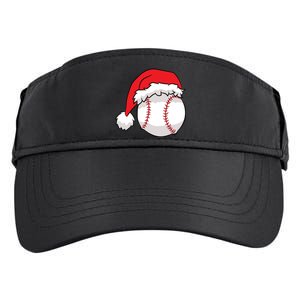 Christmas Baseball Santa Hat Baseball Adult Drive Performance Visor