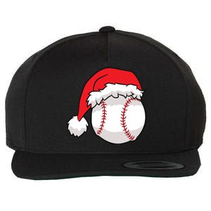 Christmas Baseball Santa Hat Baseball Wool Snapback Cap