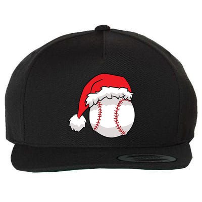 Christmas Baseball Santa Hat Baseball Wool Snapback Cap