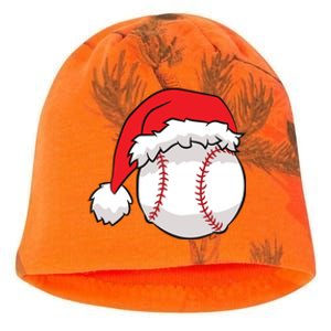 Christmas Baseball Santa Hat Baseball Kati - Camo Knit Beanie