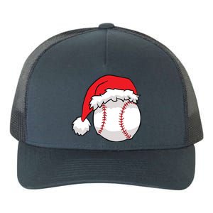 Christmas Baseball Santa Hat Baseball Yupoong Adult 5-Panel Trucker Hat