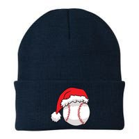 Christmas Baseball Santa Hat Baseball Knit Cap Winter Beanie