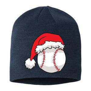 Christmas Baseball Santa Hat Baseball Sustainable Beanie