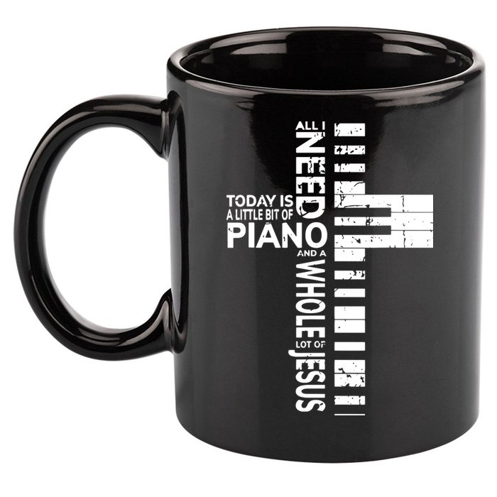 Christian Band Shirts Musician Rock Music Piano Tee 11oz C Handle Ceramic Mug