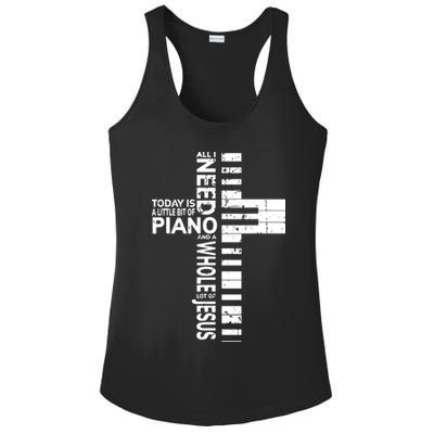 Christian Band Shirts Musician Rock Music Piano Tee Ladies PosiCharge Competitor Racerback Tank