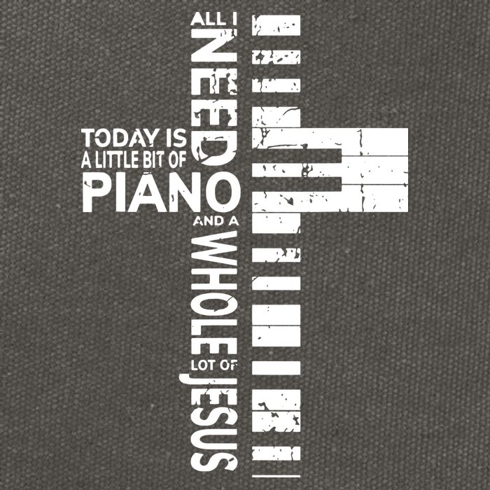 Christian Band Shirts Musician Rock Music Piano Tee Cotton Canvas Backpack