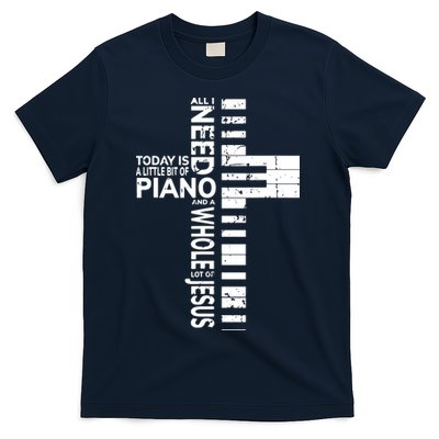 Christian Band Shirts Musician Rock Music Piano Tee T-Shirt