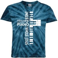 Christian Band Shirts Musician Rock Music Piano Tee Kids Tie-Dye T-Shirt