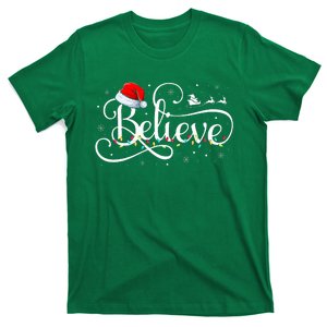 Christmas Believe Santa Claus T-Shirt