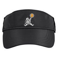 Cryptocurrency Bitcoin Space Moon Funny Adult Drive Performance Visor