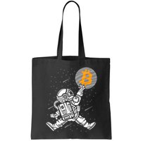 Cryptocurrency Bitcoin Space Moon Funny Bag