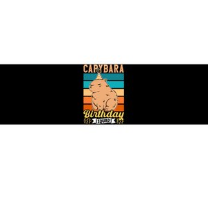 Capybara Birthday Squad Lover Capybaras Rodent Animal Bumper Sticker