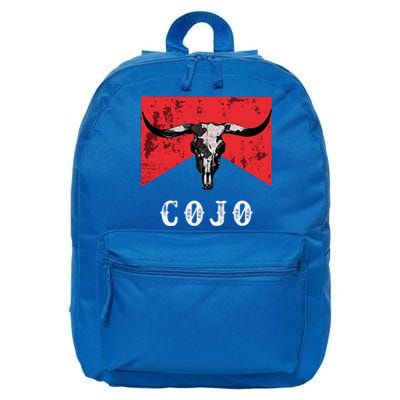 C.O.J.O Bull Skull Music Country 70s Cowboys Boots 16 in Basic Backpack