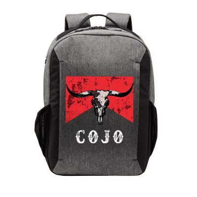 C.O.J.O Bull Skull Music Country 70s Cowboys Boots Vector Backpack