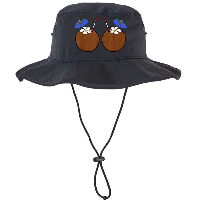 Coconut Bra Summer Season Swimming Beach Lover Bucket Hat