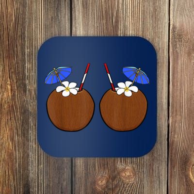 Coconut Bra Summer Season Swimming Beach Lover Coaster