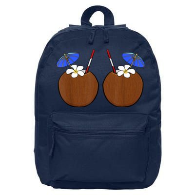 Coconut Bra Summer Season Swimming Beach Lover 16 in Basic Backpack