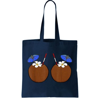 Coconut Bra Summer Season Swimming Beach Lover Tote Bag