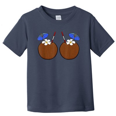 Coconut Bra Summer Season Swimming Beach Lover Toddler T-Shirt