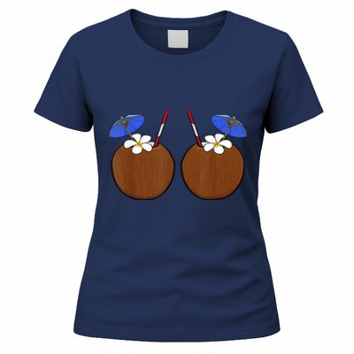 Coconut Bra Summer Season Swimming Beach Lover Women's T-Shirt