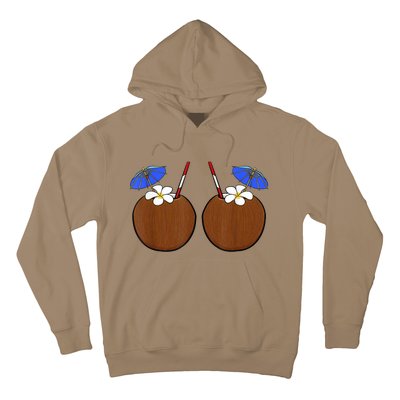 Coconut Bra Summer Season Swimming Beach Lover Hoodie