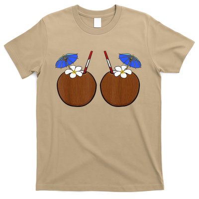 Coconut Bra Summer Season Swimming Beach Lover T-Shirt
