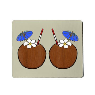 Coconut Bra Summer Season Swimming Beach Lover Mousepad