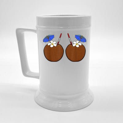 Coconut Bra Summer Season Swimming Beach Lover Beer Stein