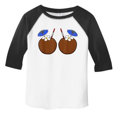 Coconut Bra Summer Season Swimming Beach Lover Toddler Fine Jersey T-Shirt