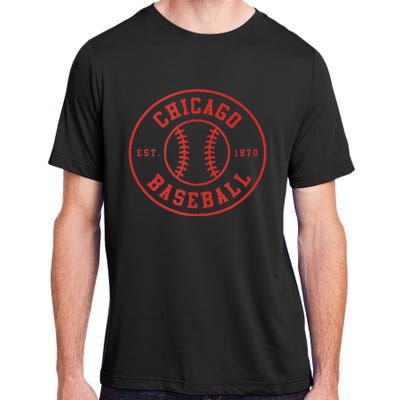 Chicago Baseball Seventh Inning Stretch Gameday Fan Gear Adult ChromaSoft Performance T-Shirt