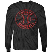 Chicago Baseball Seventh Inning Stretch Gameday Fan Gear Tie-Dye Long Sleeve Shirt