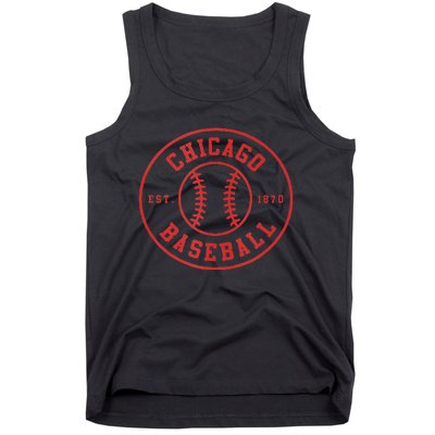 Chicago Baseball Seventh Inning Stretch Gameday Fan Gear Tank Top