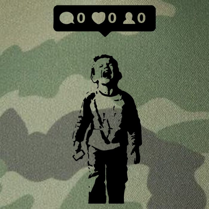 Crying Boy Social Media Attention Legacy Tie Dye Trucker Hat