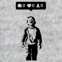 Crying Boy Social Media Attention Premium T-Shirt