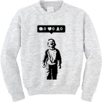 Crying Boy Social Media Attention Kids Sweatshirt